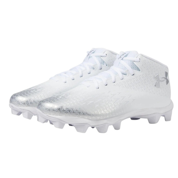 Under Armour Mens Spotlight Fran RM 4.0 Football Cleats US 11.5M White EUC main image 7